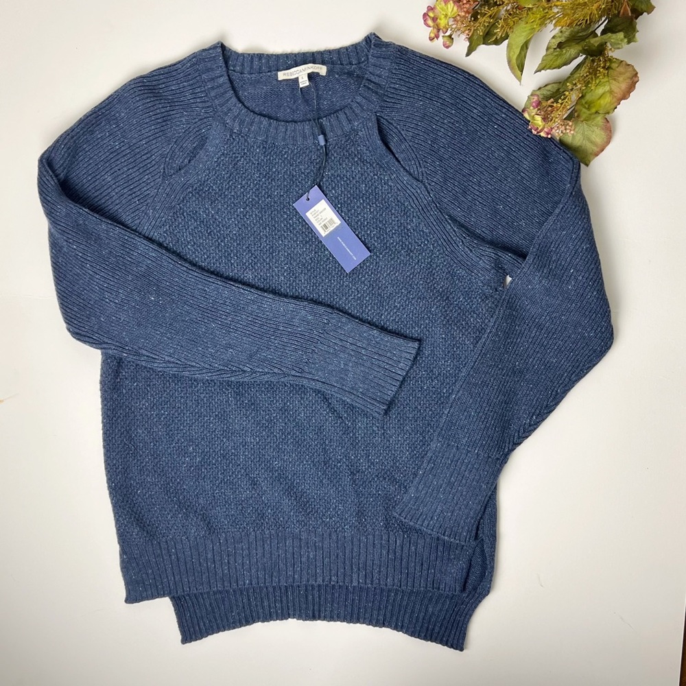 -  Rebecca Minkoff Transit Sweater in Indigo NWT
